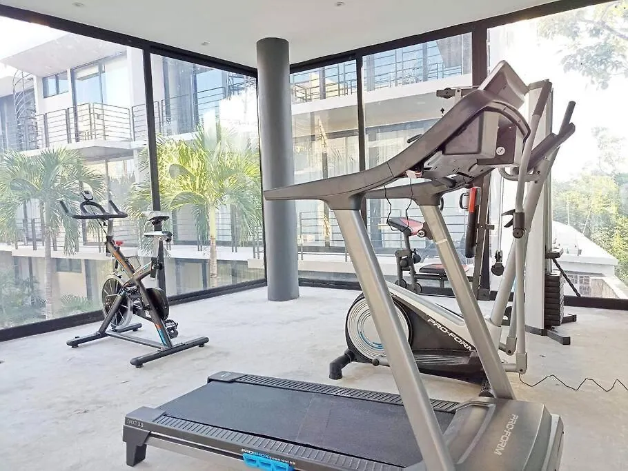 203 Amena, Minutes From The Sea Comfy 1Br Apt W/Gym Apartment Tulum